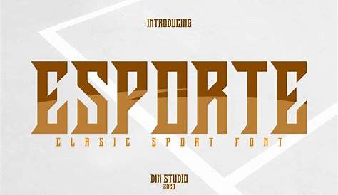 Sport Style Modern Font