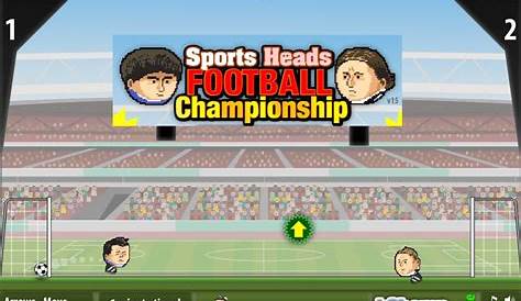 Sports Heads Football Championship 15-16 Game - Play online at Y8.com