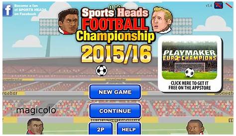 Sports Heads Football Championship 2015_2016 - Flashgames.it