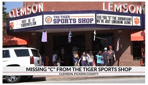 Sports Shop Downtown Clemson