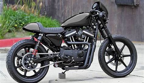 Sportster Cafe Racer with Bobber touches | Lord Drake Kustoms
