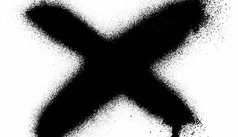 12 Grunge Spray X (PNG Transparent) | OnlyGFX.com