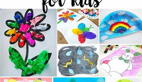 Spring Art For Kids Easy 20 Crafts Happiness Is Homemade