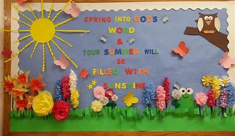Spring Board Decorations