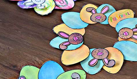 Spring Craft Printable Colourful Paper Plate Flower Flower