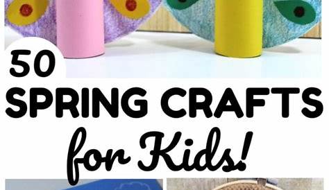 Spring Crafts Pinterest Fingerprint Flowers And Flying Butterfly Playful Craft For