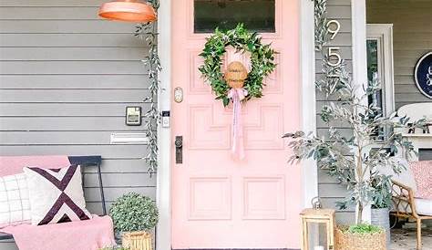 Spring Decor Front Porch