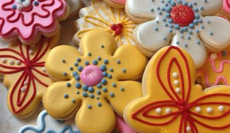 Spring Decorated Sugar Cookies
