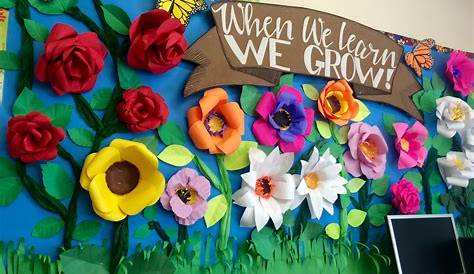 Spring Decorations For Bulletin Board