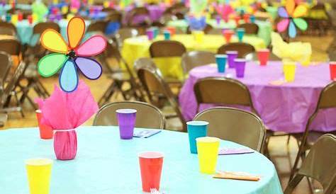 Spring Fling Table Decorations