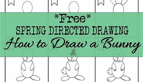 Spring Guided Drawing Butterfly Directed Directed Kindergarten Directed
