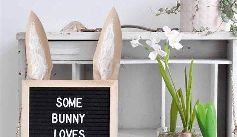 Spring Home Decor Wood Letter Board Ideas