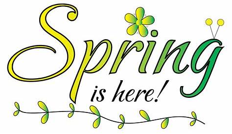Spring is here | Spring is here, Art, Clip art