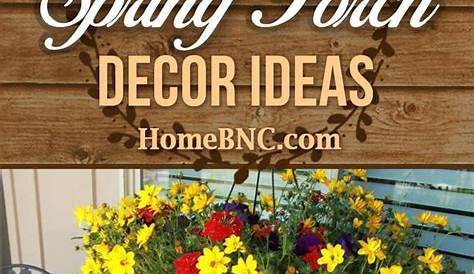 Spring Porch Decorating Ideas With Antiques