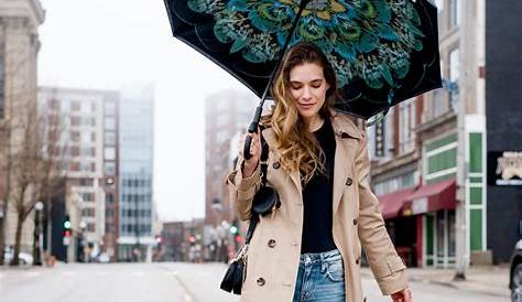 Spring Rainy Day Outfit