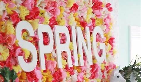 Spring Wall Decorating Ideas