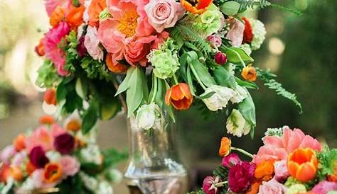 Spring Wedding Table Decorations
