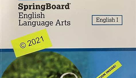 Springboard English 1 Teacher Edition Pdf