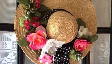 Springs Hats With Wired Ribbon Decorations