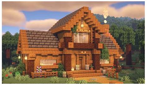 Spruce Wood Minecraft House