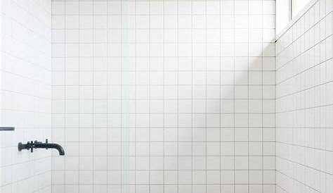 Square Tile is the New Subway Tile and We’re Not Sorry | White bathroom
