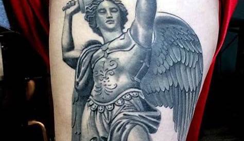 Znalezione obrazy dla zapytania saint michael archangel tattoo