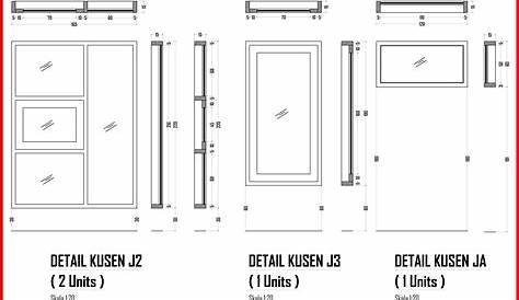 Ukuran Standar Kusen Pintu Dan Jendela Rumah Minimalis - Berbagai Ukuran