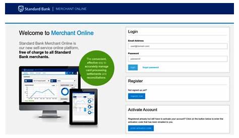 merchantonline.standardbank.co.za - Merchant Online - Merchant Online