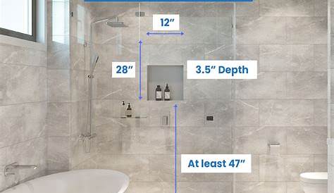 Is there a standard shower size?