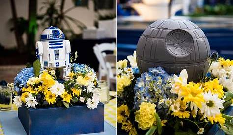 Table centerpiece Star Wars Wedding, Terrariums, Table Centerpieces