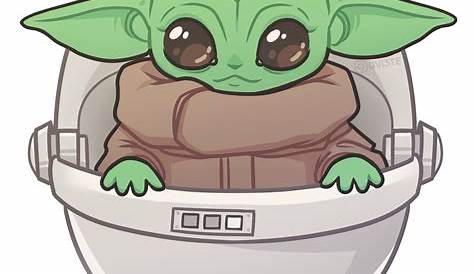 Star Wars Cute Baby Yoda Transparent PNG | PNG Mart