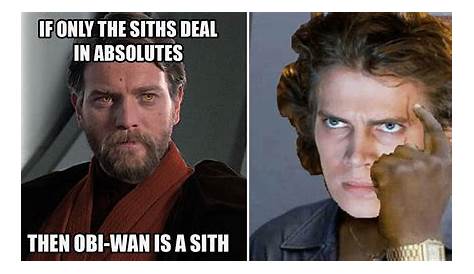 Star Wars: Savage Jedi Vs Sith Memes That Will Leave You Laughing