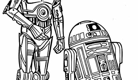 110 Dibujos para colorear de Star Wars para imprimir gratis