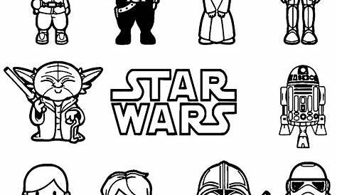 FREE Printable Star Wars Coloring Kids - Coloring Kids