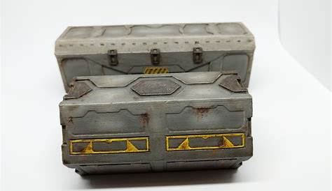 Cargo containers – Star Wars Legion scenery