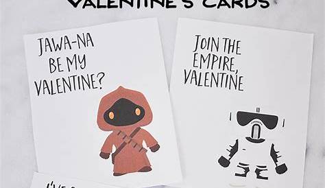 Printable Star Wars Valentine's Day Cards | Star wars valentines