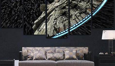 5 Panel/piece HD Print Star Wars Movie Canvas Wall Art modern art wall