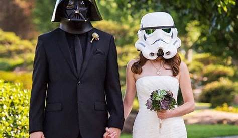 This Creative Couple Had The Classiest Star Wars Wedding Ever | Bored Panda
