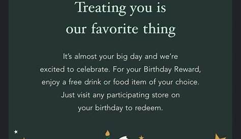 Does Starbucks Give You a Free Coffee on Your Birthday