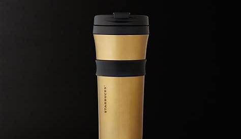 STARBUCKS 2020 Holiday 16 oz Gold Bubble Hot Cold Coffee Tumbler Travel