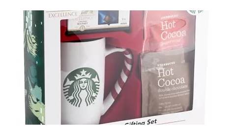 Starbucks Home & Away Holiday Stoneware Mug, Hot Cocoa, and Coffee Gift