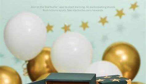 Starbucks Birthday Email | Birthday rewards, Starbucks card, Starbucks