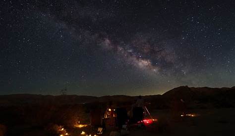 [OC] Stargazing in Joshua Tree: I pulled into the Echo Rock area a