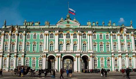 The State Hermitage museum in Saint Petersburg, Russia. One of the