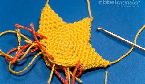 Sterne häkeln Crochet Star Patterns, Crochet Stars, Crochet Flowers