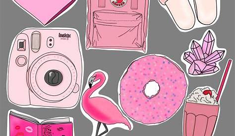 Stickers Tumblr Pink Vsco Color Rosa , Sticker