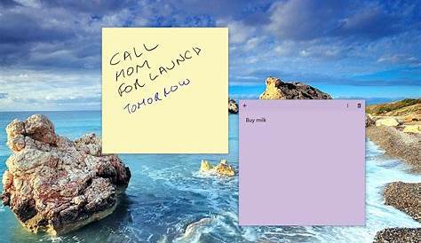 Screenshots - Simple Sticky Notes