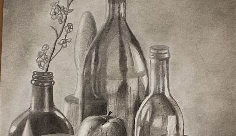 Still Life Art Drawing Fine Print Of An Original In Colored Pencil