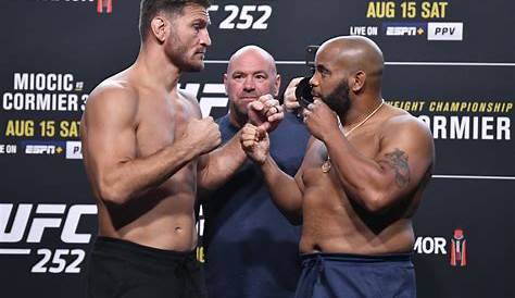 UFC 252: Stipe Miocic vs. Daniel Cormier 3 live results & highlights