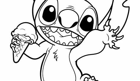 Stitch Decal by VinylDesignsByKim on Etsy | Stitch coloring pages